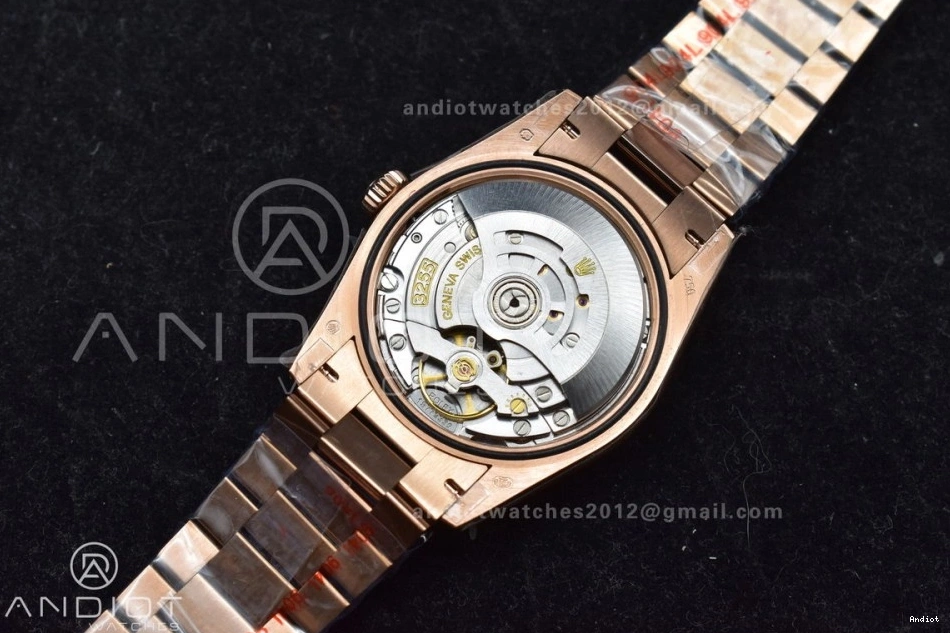 667 Edition DayDate QF Bracelet Best 36 (Gain RG Steel V5 Diamond Weight) on with Dial 904L President Stick Blue vr3255 WeatherProof 0717